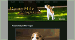 Desktop Screenshot of dynomitebeagles.com